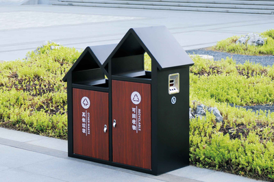 屋式垃圾桶